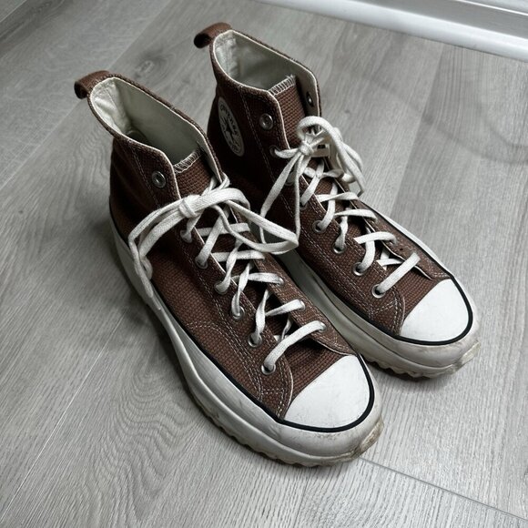 Converse Unisex Run Star Hike Platform High Top Shoes Sneakers Men 9.5/Wmn 11 - Picture 1 of 11
